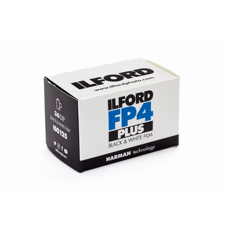 Film negativ alb-negru Ilford FP4, ISO 125, 135-36