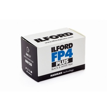 Film negativ alb-negru Ilford FP4, ISO 125, 135-36 Film negativ alb-negru Ilford FP4, ISO 125, 135-36