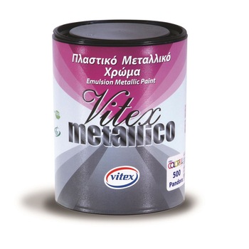 Vopsea lavabila decorativa metalizata Vitex Metallico 530 Selene, bronz, 700 ml Vopsea lavabila decorativa metalizata Vitex Metallico 530 Selene, bronz, 700 ml