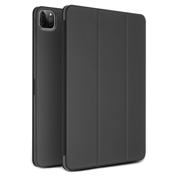 Husa pentru iPad Pro 11 (2021, 2020), Qialino, ultra slim, magnetica, stand, smart cover, culoare Negru Husa pentru iPad Pro 11 (2021, 2020), Qialino, ultra slim, magnetica, stand, smart cover, culoare Negru