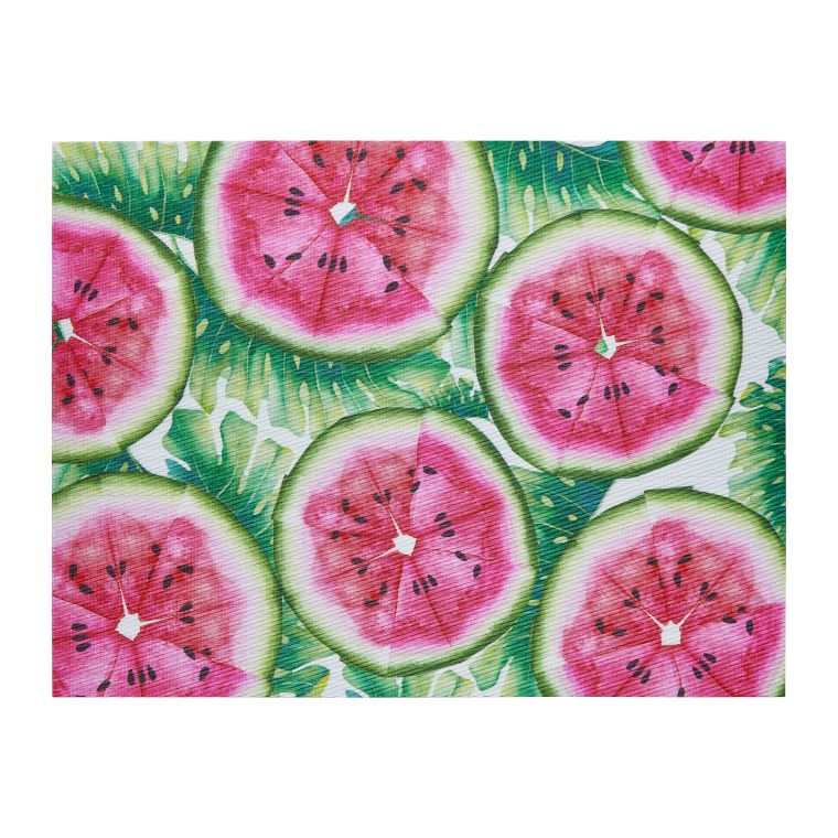 Suport de farfurii 30x40 cm pepeni ,Tropical