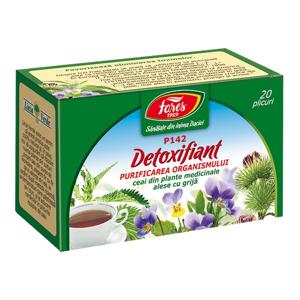 ceai detoxifiere organism