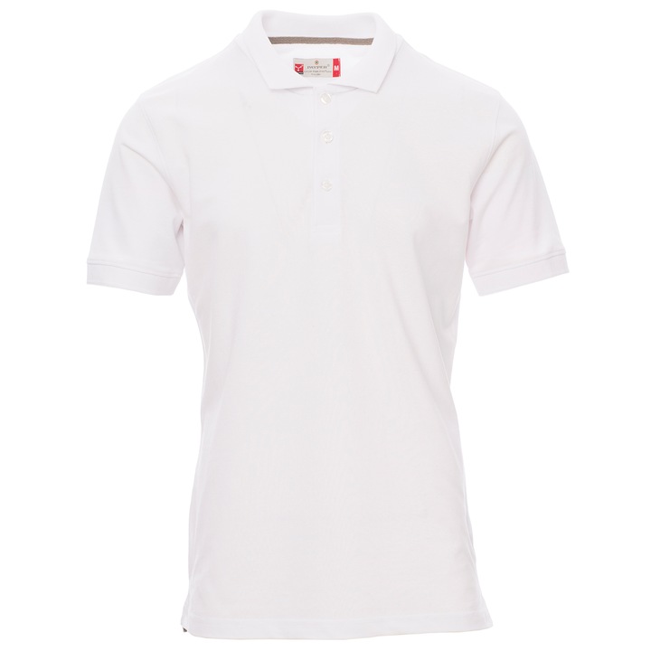 Тениска с яка Payper Venice white, 100% памук, 200гр, Бял, Размер L