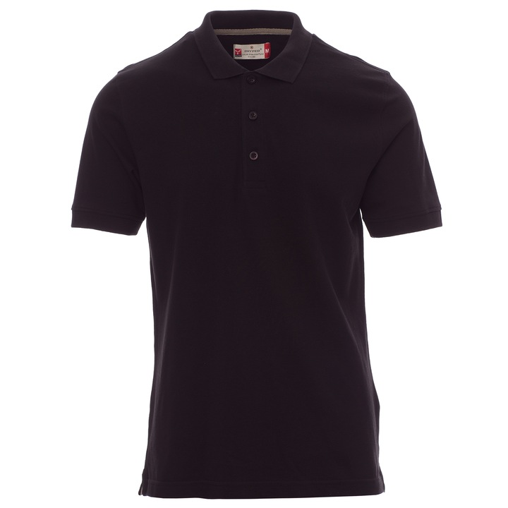 Tениска с яка Payper Venice, 100% памук, 200гр Черен, Размер L