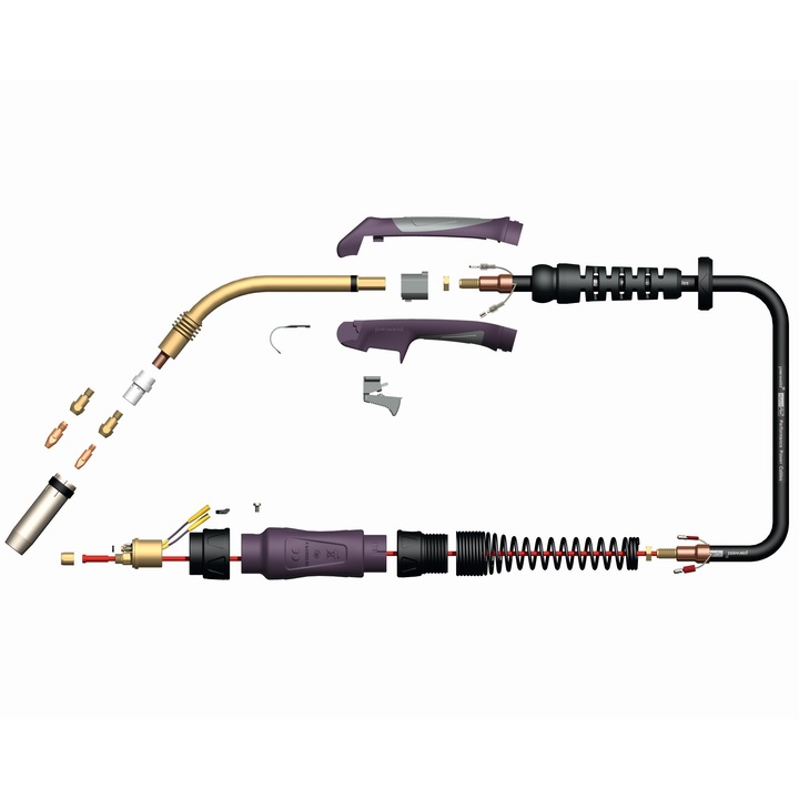 Pistol sudare Mig/Mag 360A 3m Pro Grip