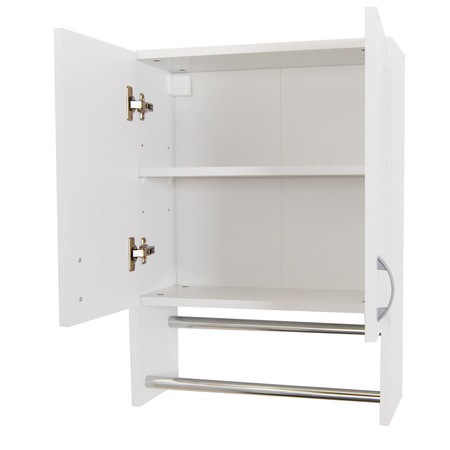 Dulap baie Badenmob Bella 50, PAL, alb, 500x215x680 mm