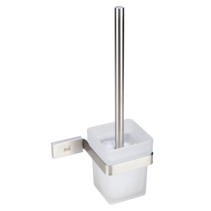Perie wc inox Evotools, suport inclus