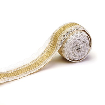 Rola de iuta cu dantela  Rola de iuta cu dantela