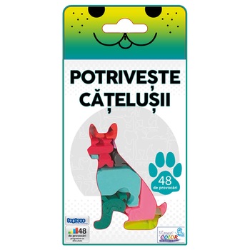 Joc de inteligenta, Huch, POTRIVESTE CATELUSII Joc de inteligenta, Huch, POTRIVESTE CATELUSII