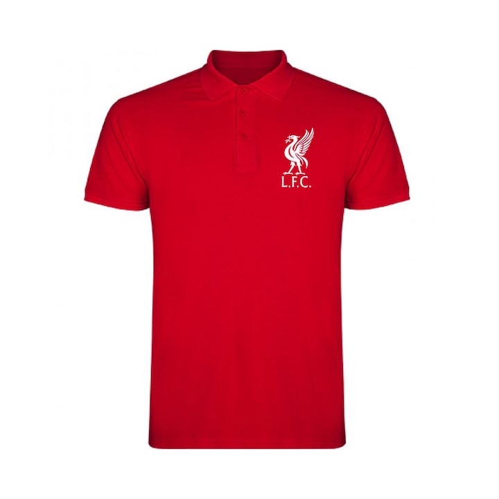Tricou polo Liverpool rosu