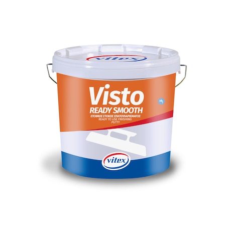 Glet profesional de finisaj Visto Ready Smooth, alb, 5 Kg
