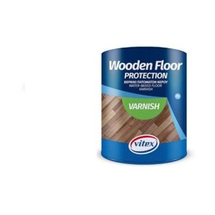 Lac pentru parchet pe baza de apa, transparent satinat, 1 l