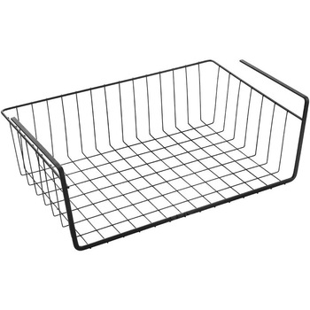 Cos suspendat pentru organizare si depozitare, MaxDeco, negru 40x26x14 cm Cos suspendat pentru organizare si depozitare, MaxDeco, negru 40x26x14 cm