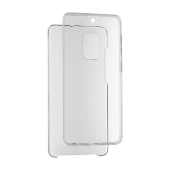 Husa Silicon 360° (Fata&Spate) pentru Samsung Galaxy A41, Transparent