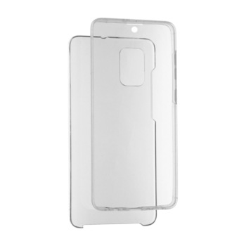 Husa Silicon 360° (Fata&Spate) pentru Samsung Galaxy A41, Transparent Husa Silicon 360° (Fata&Spate) pentru Samsung Galaxy A41, Transparent