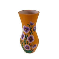 
                    
                        Suport decorativ/vaza flori din ceramica, pictata manual, 30 x 12 cm, motiv floral, multicolor
                    
                