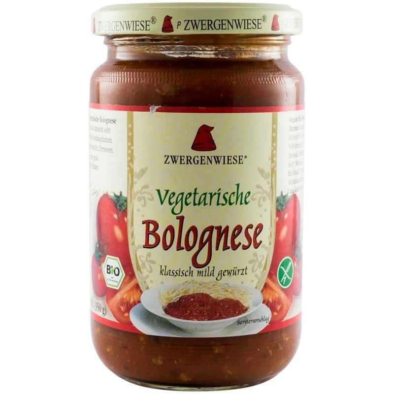 Sos de rosii Bolognese, Zwergenwiese, BIO 340 g