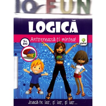 Iq Fun - Logica - Antreneaza-ti mintea! 5+ ani Iq Fun - Logica - Antreneaza-ti mintea! 5+ ani
