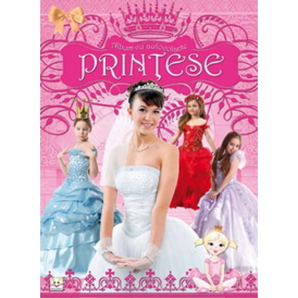 Album Cu Autocolante - Printese