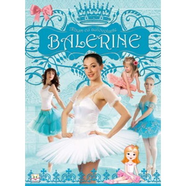 Album Cu Autocolante - Balerine