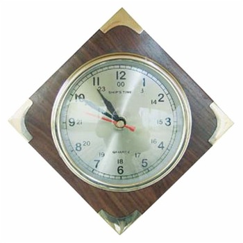 Ceas Sea Club de perete , suport din lemn, 18x18cm Ceas Sea Club de perete , suport din lemn, 18x18cm