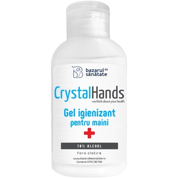 Gel igienizant cu glicerina pentru maini, 50 ml Gel igienizant cu glicerina pentru maini, 50 ml