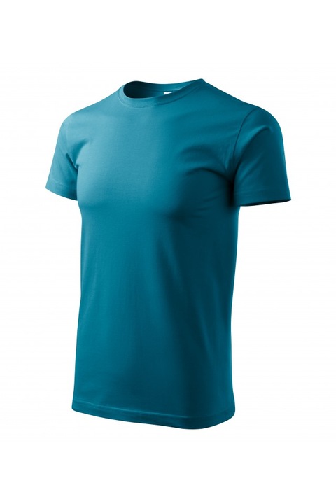Férfi póló, 137-59, sötét türkiz, Türkiz, 2XL