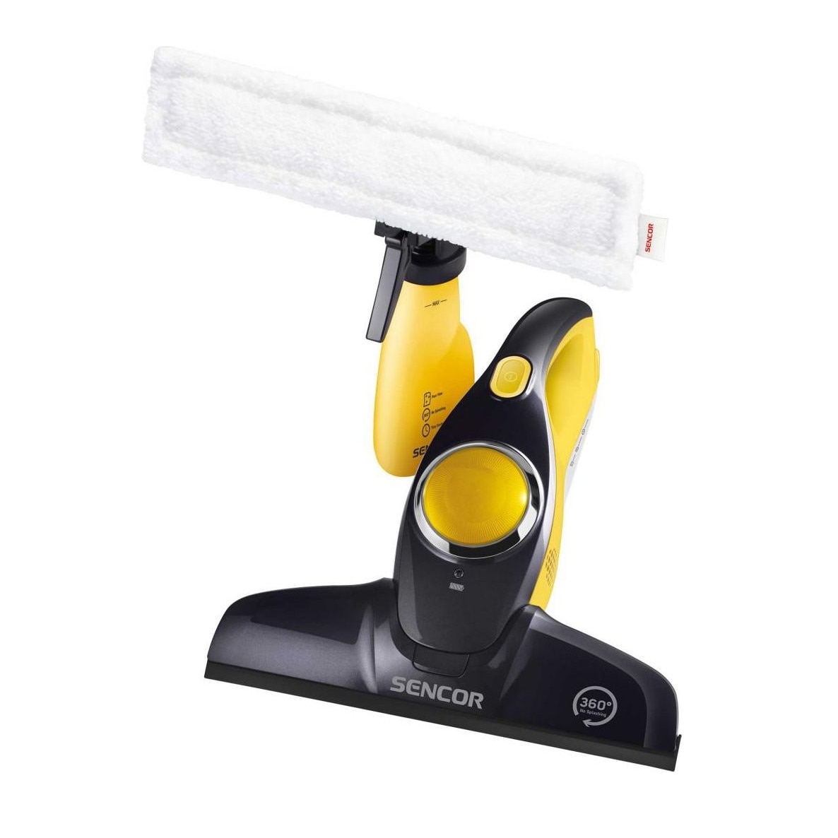 Curatator pentru geam Sencor SCW3001YL, Negru/Galben