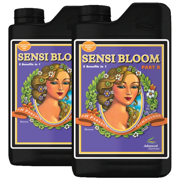 Fertilizant pentru plante Sensi Bloom A+B 1L set de 2 piese