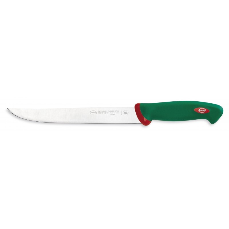 Cutit pentru feliere roastbeef, maner ergonomic antiderapant, linia Sanelli Premana, 24 cm