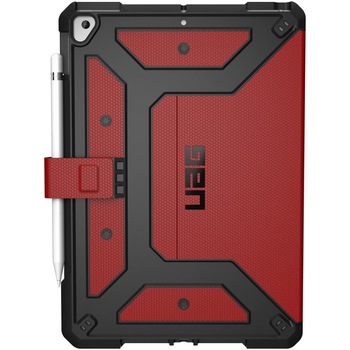 Husa de protectie UAG Book Metropolis Series pentru Apple iPad 7 10.2 inch, Military drop tested, Magma Husa de protectie UAG Book Metropolis Series pentru Apple iPad 7 10.2 inch, Military drop tested, Magma