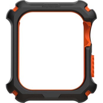 Carcasa UAG pentru Watch Case Apple Watch 5 / 4, 44mm, Black/Orange Carcasa UAG pentru Watch Case Apple Watch 5 / 4, 44mm, Black/Orange