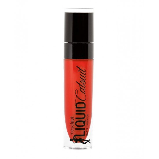 Ruj lichid mat Wet n Wild Liquid Catsuit Flame Of The Game, 6 gr