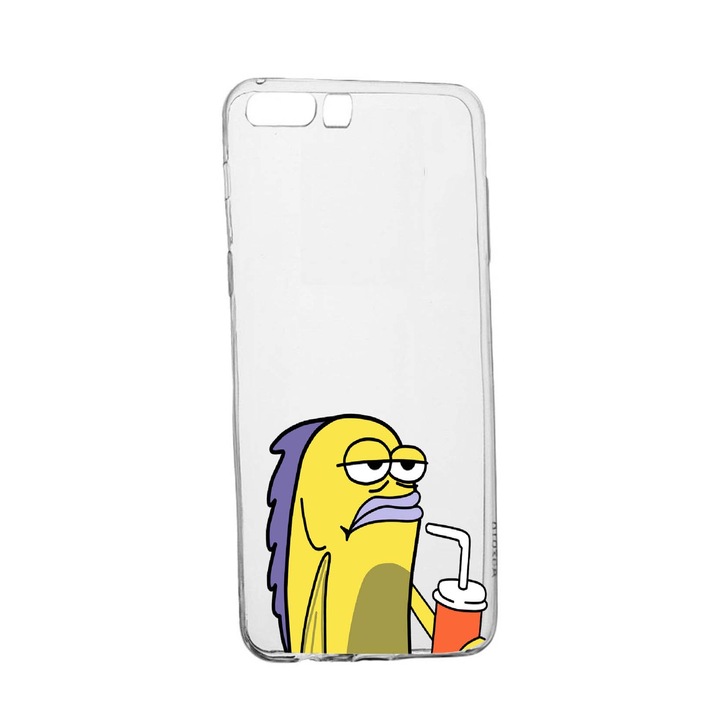 Husa Meme, pentru Huawei Y6 2018, rezistenta la uzura, anti-alunecare, din silicon Premium, 652