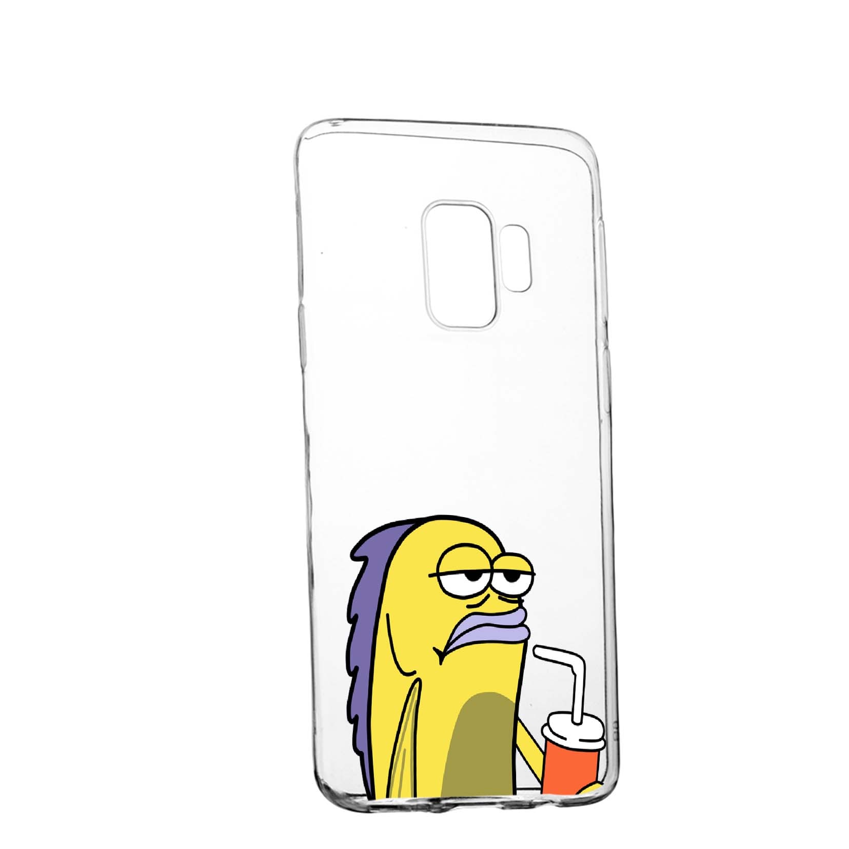 Husa Meme, pentru Samsung Galaxy S9 Plus, rezistenta la uzura, anti-alunecare, din silicon Premium, 652