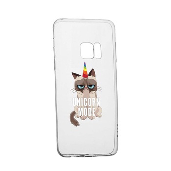 Husa Meme - Gumpy Unicorn Mode, pentru Samsung Galaxy S7, rezistenta la uzura, anti-alunecare, din silicon Premium, 654 Husa Meme - Gumpy Unicorn Mode, pentru Samsung Galaxy S7, rezistenta la uzura, anti-alunecare, din silicon Premium, 654