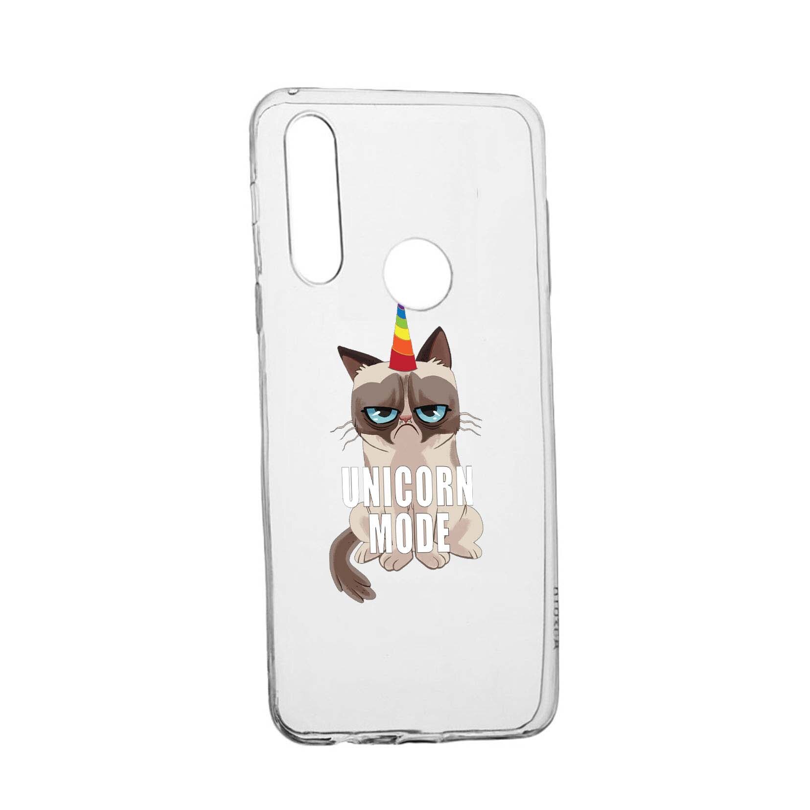 Husa Meme - Gumpy Unicorn Mode, pentru Xiaomi Mi A2 Lite/ Redmi 6 Pro, rezistenta la uzura, anti-alunecare, din silicon Premium, 654