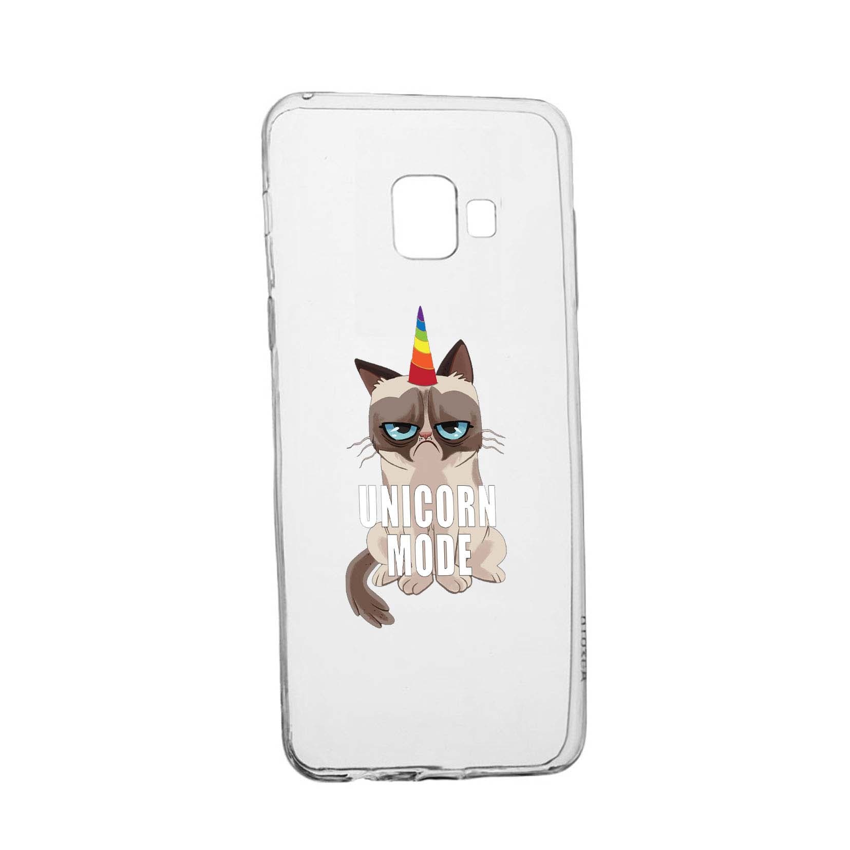 Husa Meme - Gumpy Unicorn Mode, pentru Samsung Galaxy Xcover 4, rezistenta la uzura, anti-alunecare, din silicon Premium, 654