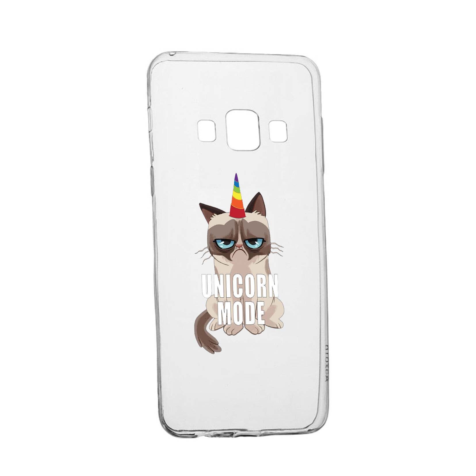 Husa Meme - Gumpy Unicorn Mode, pentru Samsung Galaxy J5 2016, rezistenta la uzura, anti-alunecare, din silicon Premium, 654