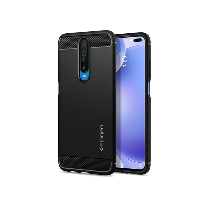 Tok, Spigen Rugged Armor Xiaomi Pocophone X2 / Mi 10T / Redmi K30 matt fekete