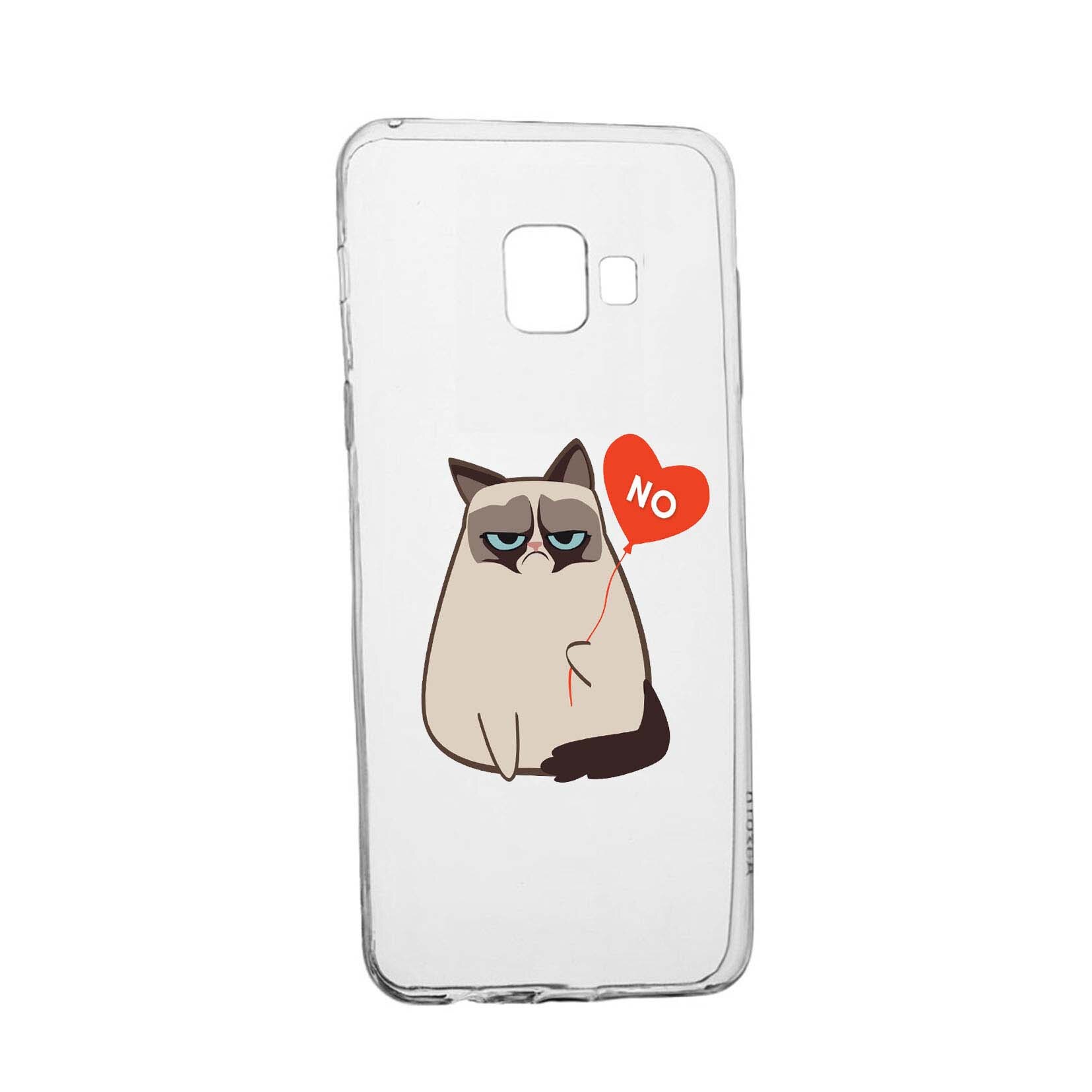 Husa Meme - Gumpy, pentru Samsung Galaxy J4 Plus 2018, rezistenta la uzura, anti-alunecare, din silicon Premium, 657