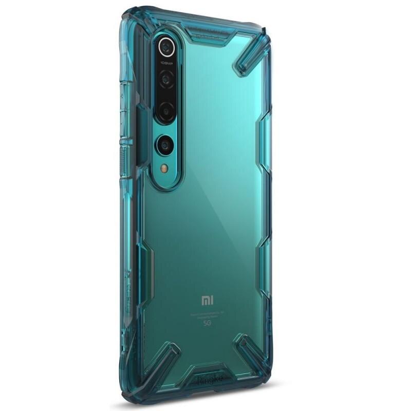 Carcasa Ringke Fusion X Xiaomi Mi 10 / 10 Pro Green
