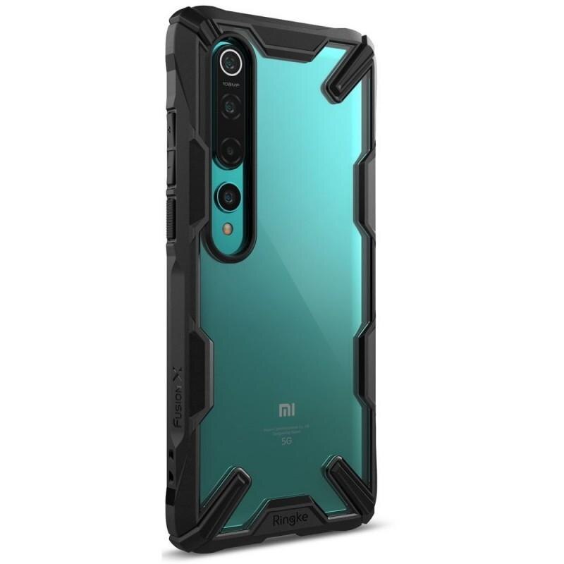 Carcasa Ringke Fusion X Xiaomi Mi 10 / 10 Pro Black