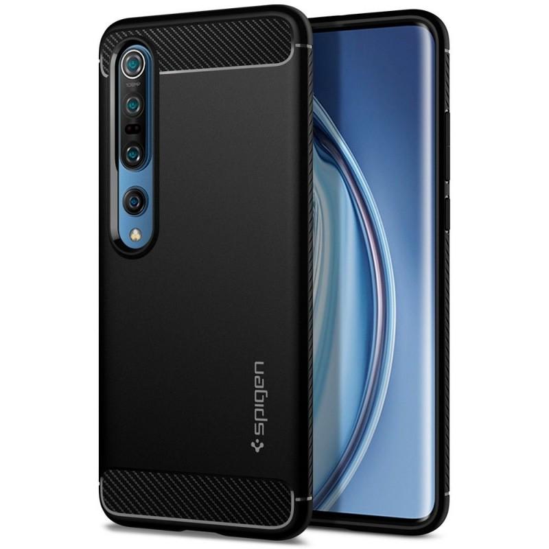 Carcasa Spigen Rugged Armor Xiaomi Mi 10 / 10 Pro Matte Black