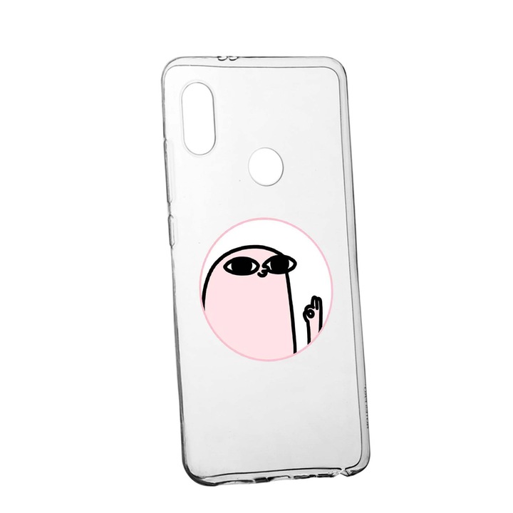 Meme Huawei P20 Lite Устойчив на износване противоплъзгащ премиум силиконов калъф 658