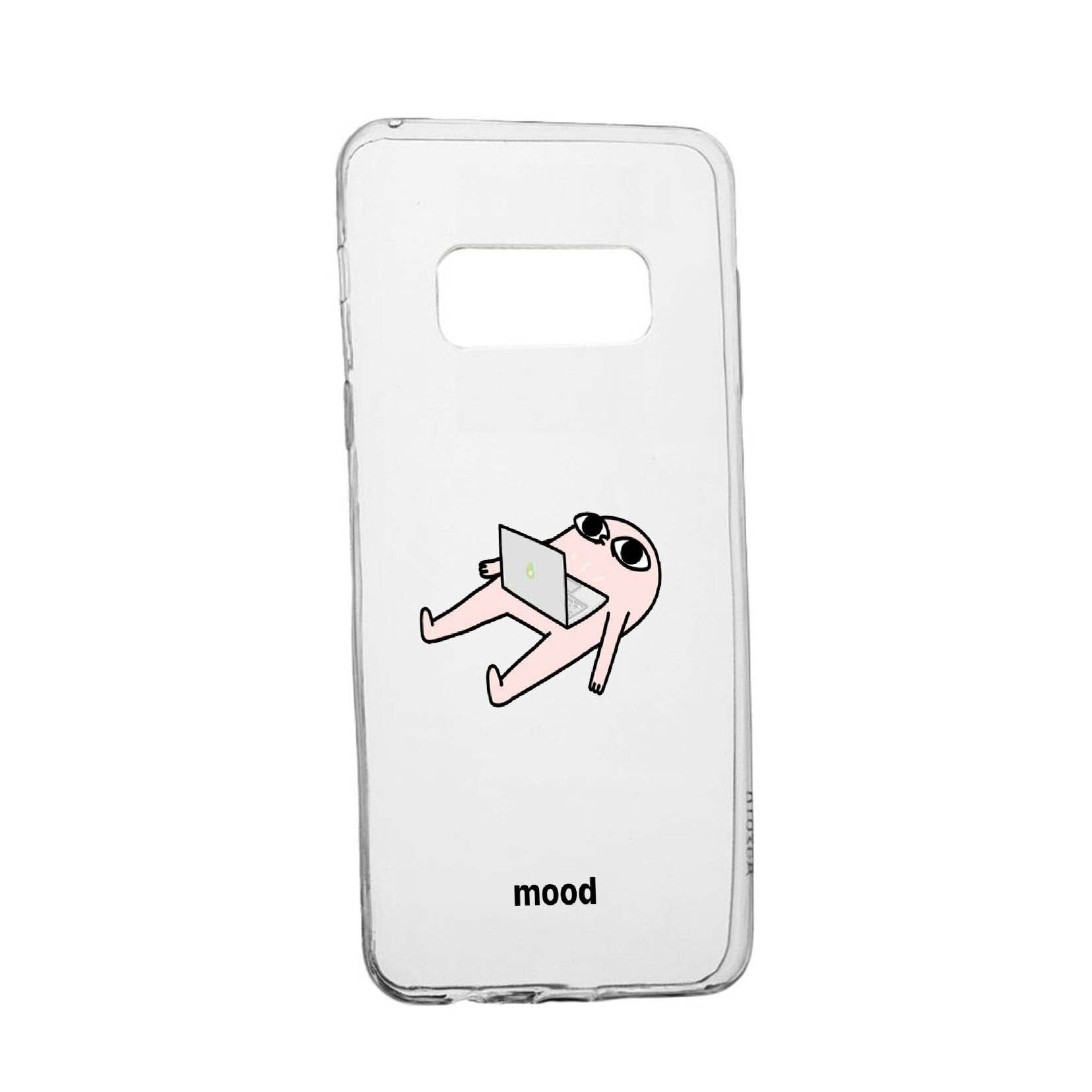 Husa Meme, pentru Samsung Galaxy Note 9, rezistenta la uzura, anti-alunecare, din silicon Premium, 659