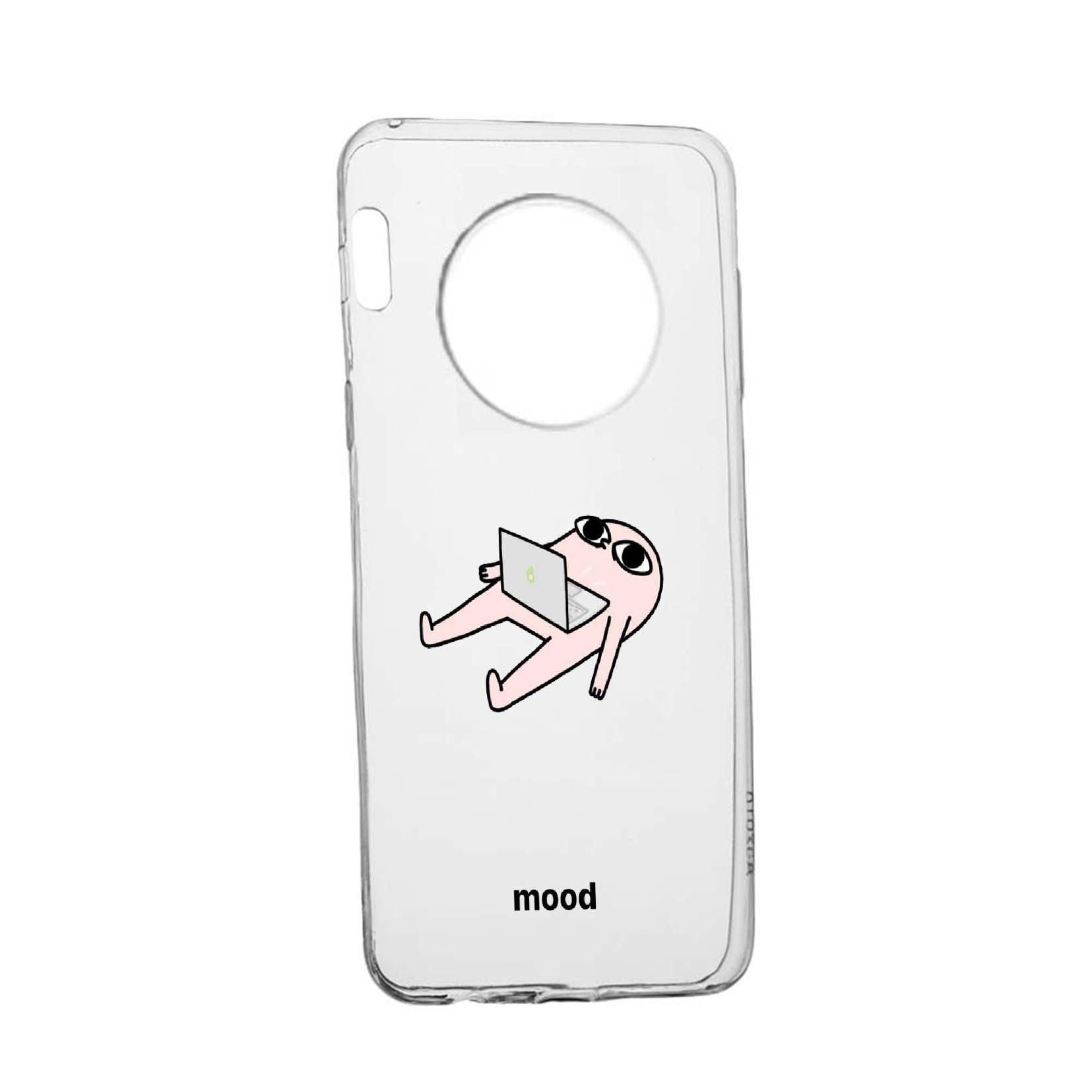 Husa Meme, pentru Huawei Mate 30, rezistenta la uzura, anti-alunecare, din silicon Premium, 659