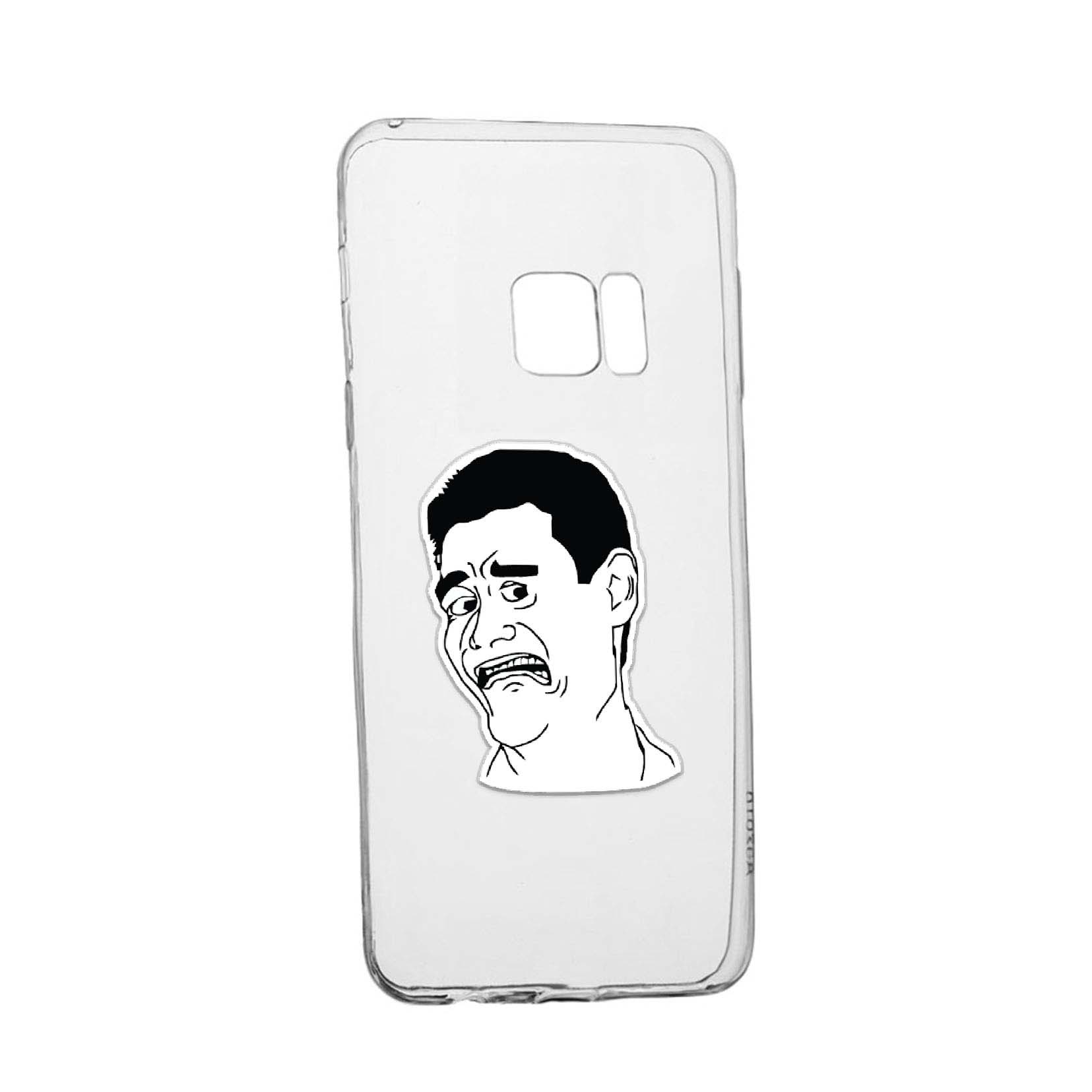 Husa Meme - Harold, pentru HTC U Ultra, rezistenta la uzura, anti-alunecare, din silicon Premium, 660