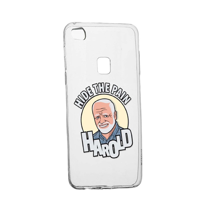 Meme - Harold Huawei P10 Lite Устойчив на износване противоплъзгащ премиум силиконов калъф 662
