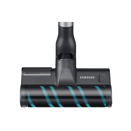Aspirator vertical Samsung Jet 75 Premium VS20T7538T5/GE, 0.8l, Multi Cyclone, 550W, 21.9V, Baterie Li-Ion, Afisaj LED, Sistem filtrare 99.999%, Perie parchet/gresie, Perie mop, Mini perie Pet, Motor Digital Inverter, Autonomie 60 min